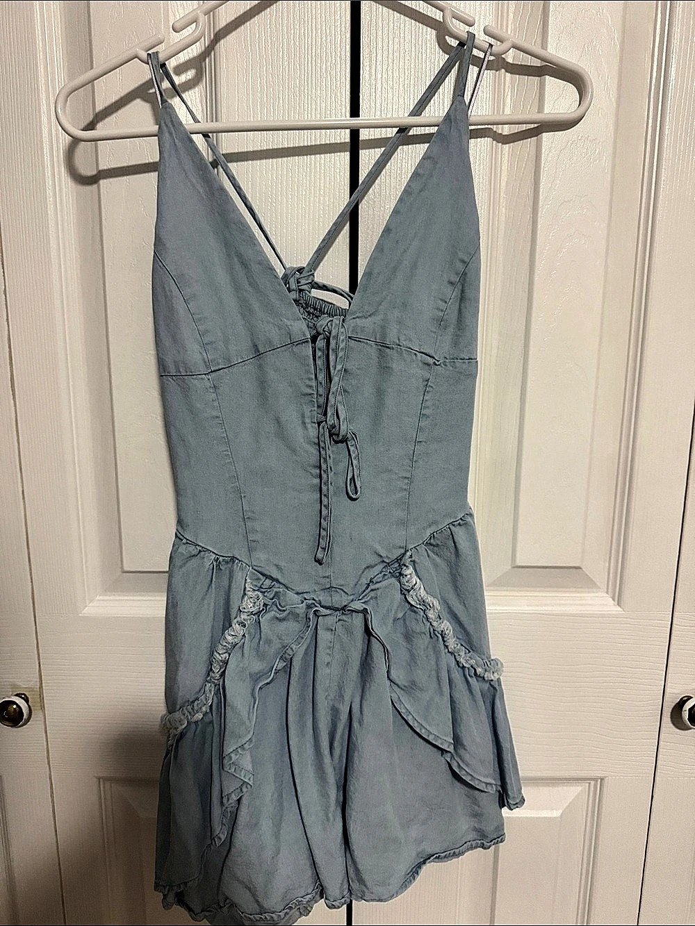 Lane 201 Denim Diaries Romper Chambray Romper
